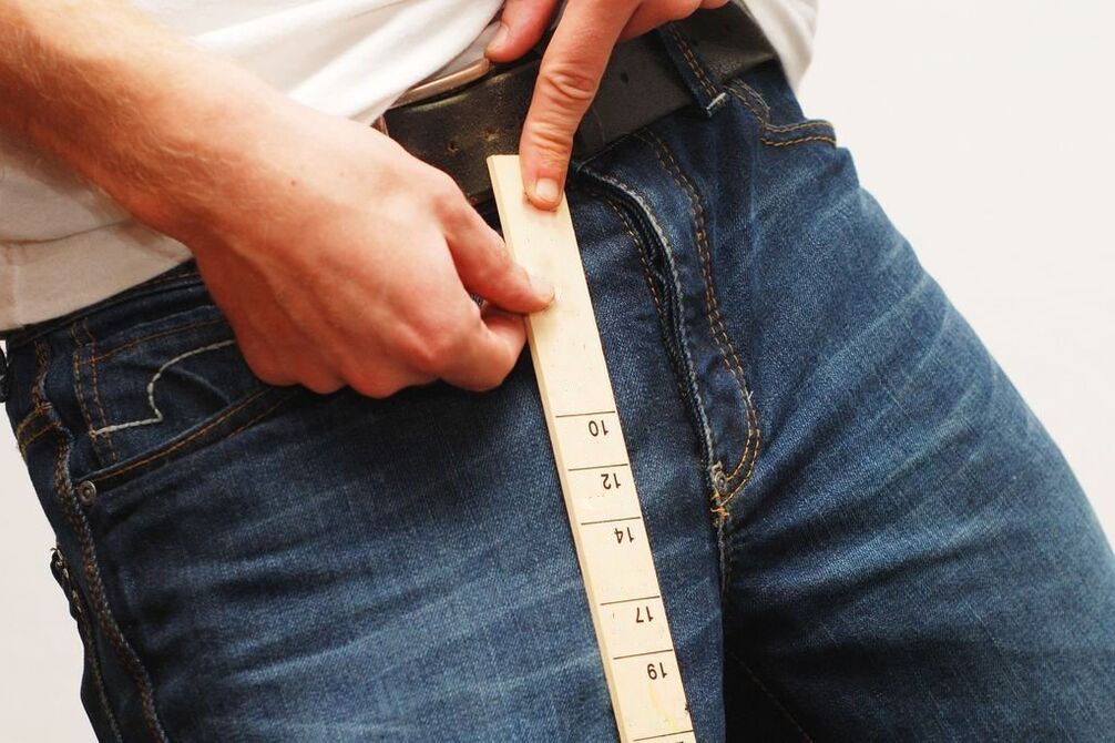 dimensione del pene dopo aver usato rimedi locali